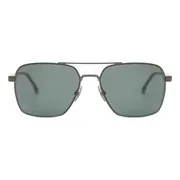 BOSS Boss 1045/S/IT SVK/QT, Grey frame, Green lenses, view 1