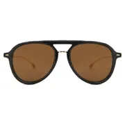 BOSS Boss 1356/S 807/YL, Black frame, Gold lenses, view 1