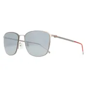 BOSS Boss 1405/F/SK Asian Fit R81/DC, Grey frame, Silver lenses, view 2