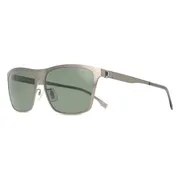 BOSS Boss 1410/F/S Asian Fit R80/QT, Grey frame, Green lenses, view 2