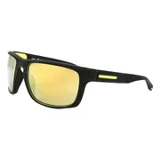 BOSS Boss 0800/S Polarized UDK/C4, Black frame, Yellow Mirror lenses, view 2