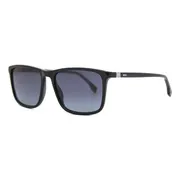BOSS Boss 1434/S 807/9O, Black frame, Gradient Dark Grey lenses, view 2