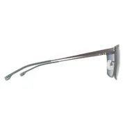 BOSS Boss 1465/F/S Asian Fit R80/KU, Grey frame, Blue lenses, view 3