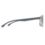 BOSS Boss 1469/F/SK Asian Fit R81/KU, Silver frame, Blue lenses, view 3