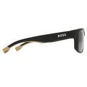 BOSS Boss 1497/S 087/6A, Black frame, Dark Brown lenses, view 3