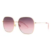 BOSS Boss 1532/S 000/UQ, Gold frame, Gradient Burgundy lenses, view 2