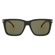 BOSS Boss 1598/S 2M2/JO, Black frame, Grey Bronze Brown Mirror lenses, view 1