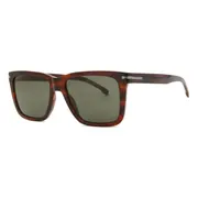 BOSS Boss 1598/S EX4/IR, Brown frame, Solid Dark Grey lenses, view 2