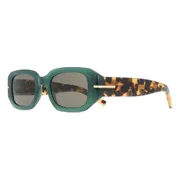BOSS Boss 1608/S XGW/IR, Green frame, Solid Dark Grey lenses, view 2