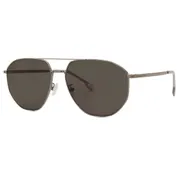 BOSS Boss 1612/F/SK Asian Fit 6LB/IR, Gunmetal frame, Solid Dark Grey lenses, view 2