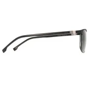 BOSS Boss 1635/S TI7/IR, Black frame, Solid Dark Grey lenses, view 3