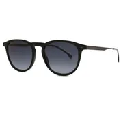 BOSS Boss 1639/S ANS/9O, Black frame, Gradient Dark Grey lenses, view 2