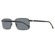 BOSS 1700/S 003/IR, Black frame, Solid Dark Grey lenses, view 2
