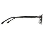 BOSS 1700/S 003/IR, Black frame, Solid Dark Grey lenses, view 3