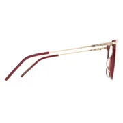 BOSS 1736/G Asian Fit 6K3, Burgundy frame, view 3
