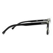 BOSS 1725/G/CS Asian Fit with Clip-On QF6/M9, Black frame, view 3