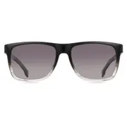 BOSS 1759/G/S Asian Fit Polarized EDM/WJ, Black frame, Gradient Dark Grey lenses, view 1