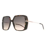 BOSS 1782/S 2IK/PR, Tortoiseshell frame, Double Gradient Grey Brown lenses, view 2