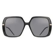 BOSS 1782/S 2M2/IR, Black frame, Solid Dark Grey lenses, view 1