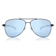 BOSS Boss 1077/S FLL/3J, Blue frame, Blue Mirror lenses, view 1