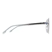 BOSS Boss 1471/F/SK Asian Fit 6LB/KU, Silver frame, Blue lenses, view 3