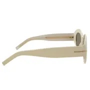 BOSS Boss 1521/S SZJ/70, White frame, Dark Brown lenses, view 3
