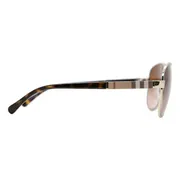 Burberry BE3080 114513, Gold frame, Brown lenses, view 3