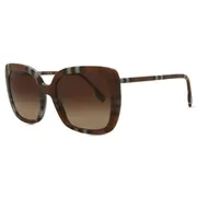 Burberry BE4323 CAROLL 400513, Brown frame, Gradient Brown lenses, view 2