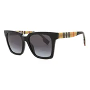 Burberry BE4335 MAPLE 39298G, Black frame, Gradient Grey lenses, view 2