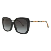 Burberry BE4323F CAROLL Asian Fit 38538G, Black frame, Gradient Grey lenses, view 2