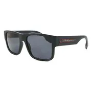 Burberry BE4358 KNIGHT Polarized 346481, Black frame, Dark Grey Polarized lenses, view 2