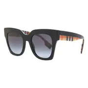 Burberry BE4364 KITTY 39428G, Black frame, Gradient Grey lenses, view 2