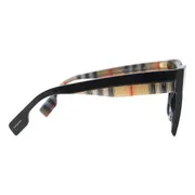 Burberry BE4364 KITTY 39428G, Black frame, Gradient Grey lenses, view 3