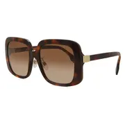 Burberry BE4363F PENELOPE Asian Fit 331613, Tortoiseshell frame, Brown Gradient lenses, view 2