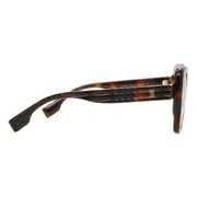 Burberry BE4371 331613, Tortoiseshell frame, Gradient Brown lenses, view 3