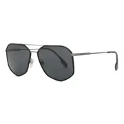 Burberry BE3139 OZWALD 114487, Black frame, Dark Grey lenses, view 2