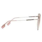 Burberry BE3143 ALEXIS 10058D, Silver frame, Gradient Pink lenses, view 3