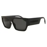 Burberry BE4397U MICAH Asian Fit 300187, Black frame, Dark Grey lenses, view 2