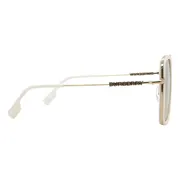 Burberry BE3145D DIONNE Asian Fit 1109G9, White frame, Gradient Grey lenses, view 3