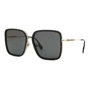 Burberry BE3145D DIONNE Asian Fit 110987, Black frame, Grey lenses, view 2