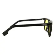 Burberry BE4337F CARNABY Asian Fit 300185, Black frame, Yellow lenses, view 3