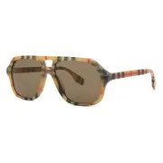Burberry JB4340 Kids 377873, Brown frame, Dark Brown lenses, view 2
