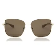Burberry BE3158 135573, Gold frame, Brown lenses, view 1