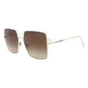 Burberry BE3133 DAPHNE 110913, Gold frame, Gradient Brown lenses, view 2