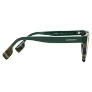 Burberry BE4392U BRIAR Asian Fit 405687, Green frame, Dark Grey lenses, view 3