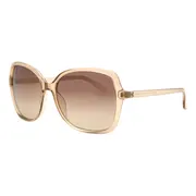 Calvin Klein CK19561S 270, Brown frame, Gradient Brown lenses, view 2