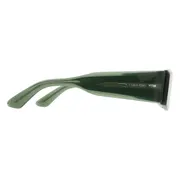 Calvin Klein CK23537S 300, Green frame, Dark Blue lenses, view 3