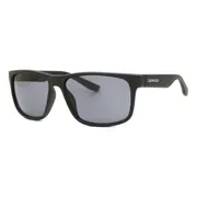 Calvin Klein CK19539S 001, Black frame, Smoke Dark Grey lenses, view 2