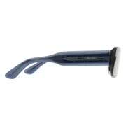 Calvin Klein CK24503S 438, Blue frame, Dark Blue lenses, view 3