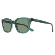 Calvin Klein CK24506S 300, Green frame, Dark Green lenses, view 2